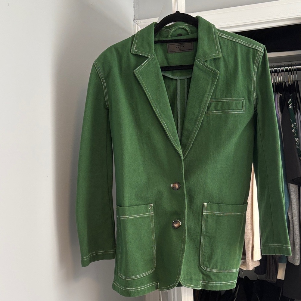 BlankNYC Green Women's Blazer